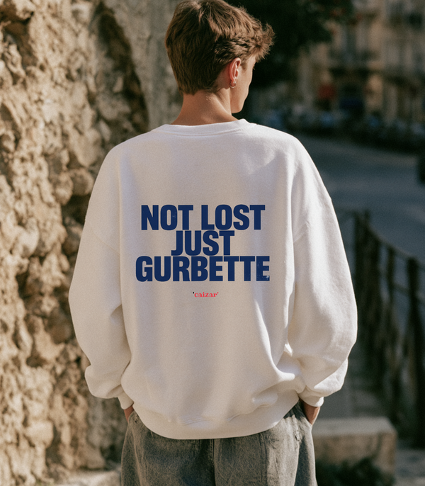 Not Lost Just Gurbette Oversize Sweatshirt